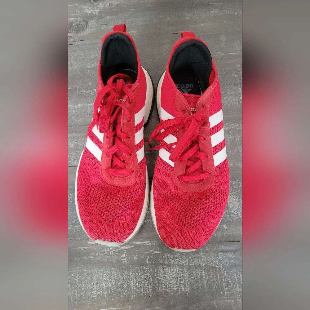 Adidas Men’s Red Phosphere Running Shoes 10